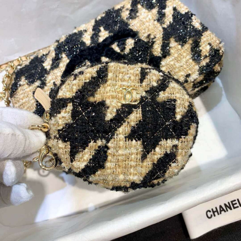 Replica Chanel 19 Tweed Woc With Coin Purse Ap0985