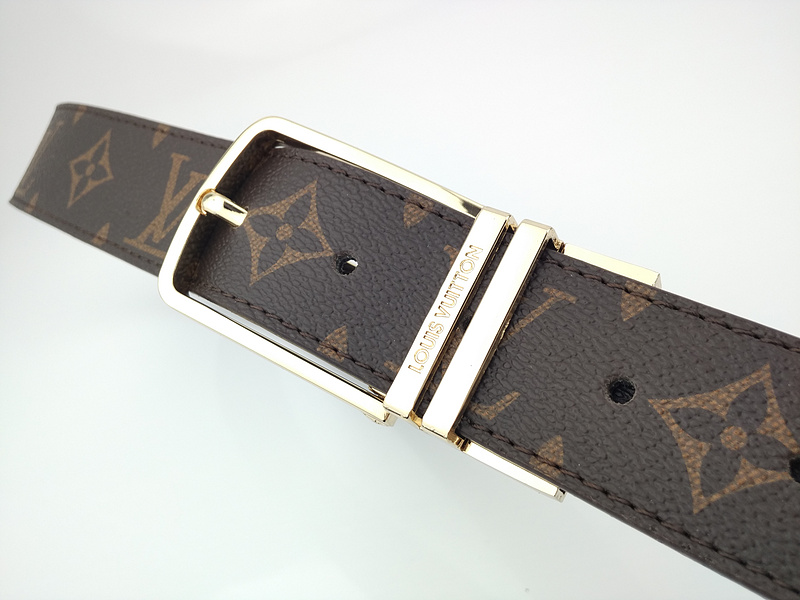 Replica Louis Vuitton Belt L167-80 35Mm Gold
