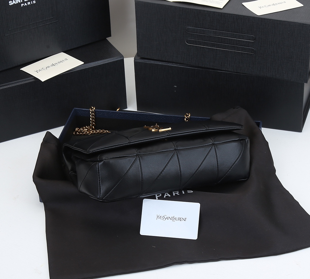 Replica Ysl Jamie Medium  Carre Rive Gauche  In Lambskin