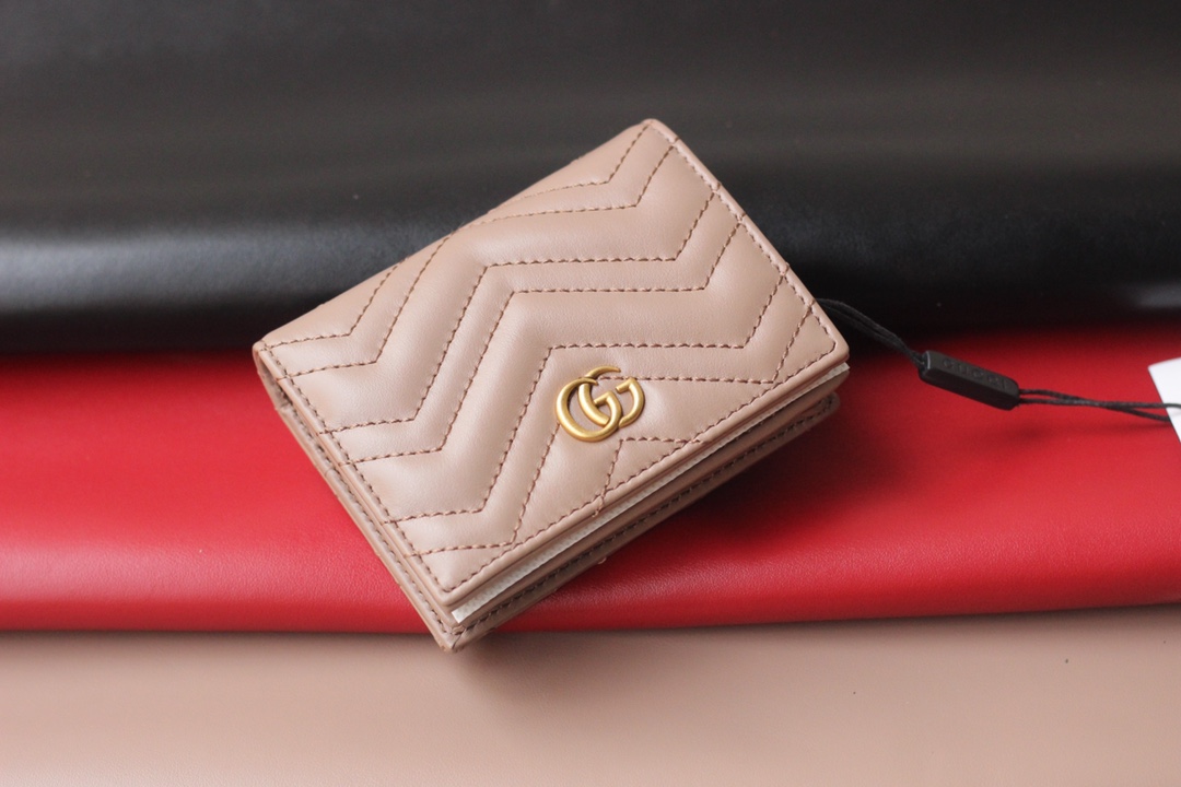 Replica Gucci Marmont Card Case Wallet 466492