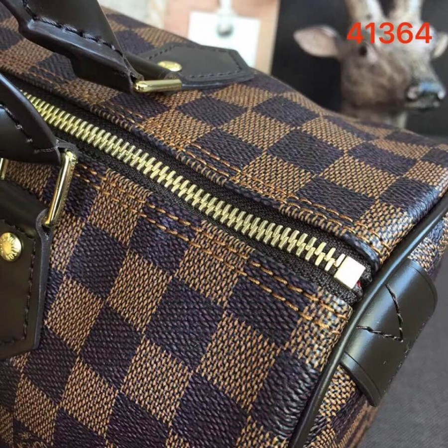 Replica Louis Vuitton Damier Ebene Canvas Speedy 30 N41364