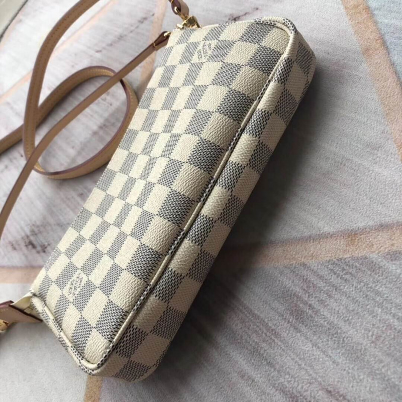 Replica Louis Vuitton Damier Azur Canvas Pochette Accessoires N41207/N51986