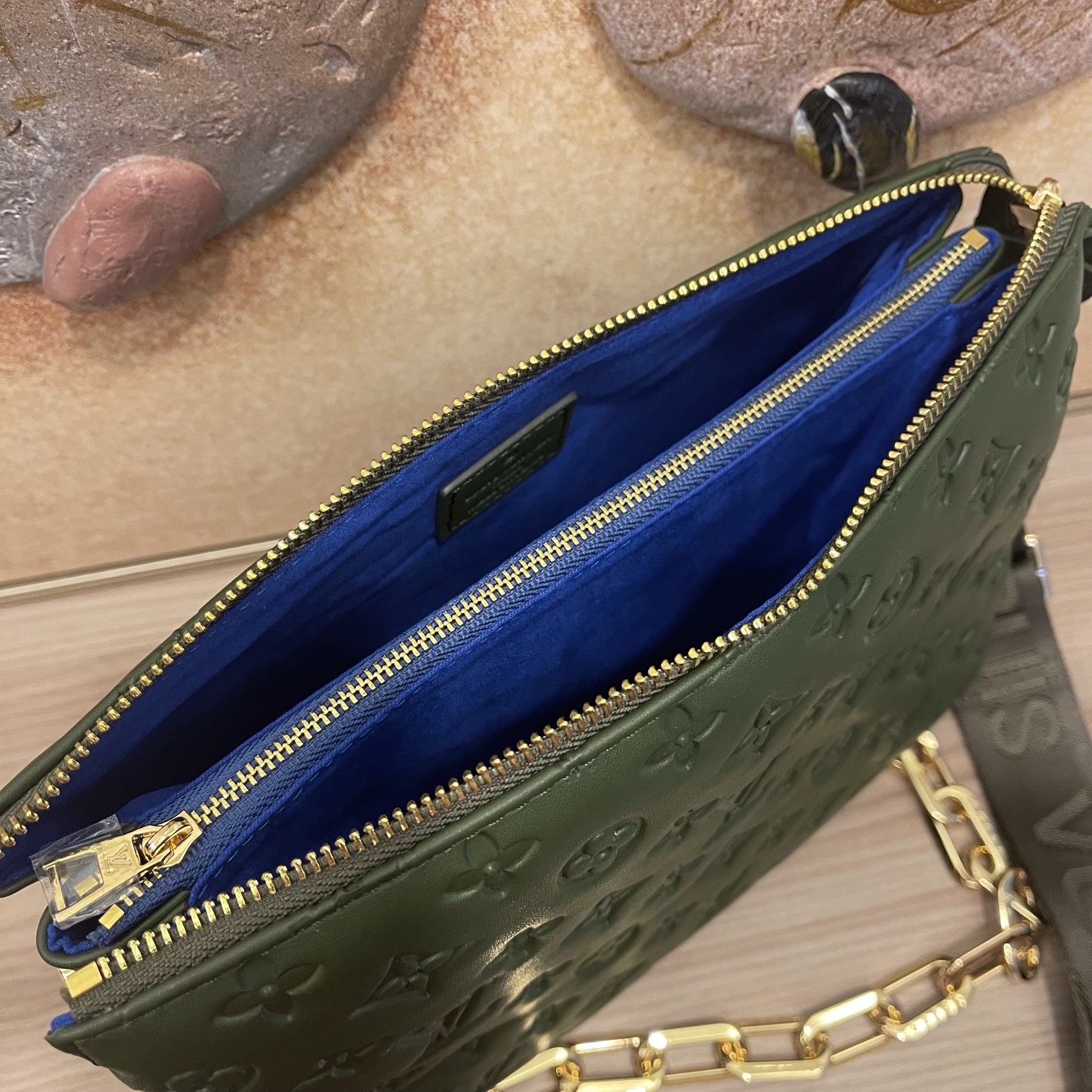 Replica Louis Vuitton Coussin Pm- Pink/Brown/Blue/Green