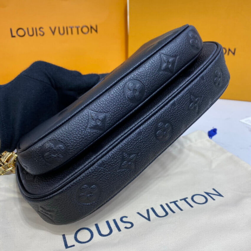 Replica Louis Vuitton Monogram Empreinte Multi Pochette Accessoires M80447 M80399