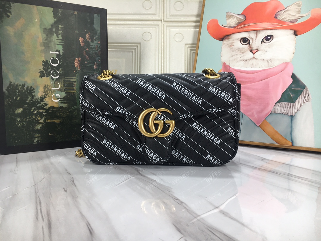 Replica Gucci The Hacker Project Small Double G Marmont Bag