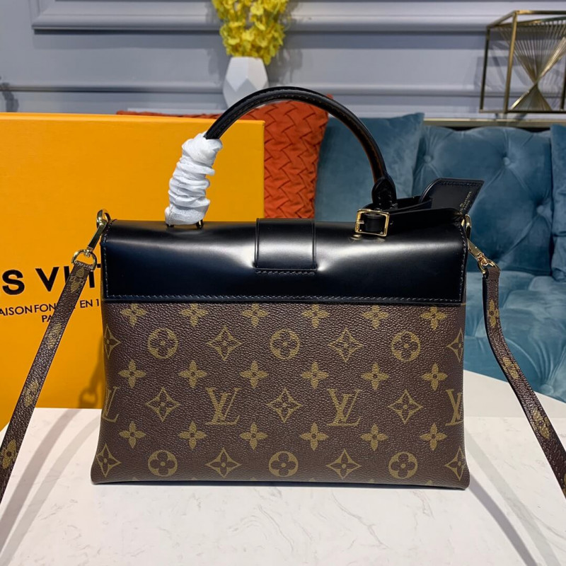 Replica Louis Vuitton Monogram Canvas One Handle Flap Bag Mm M43125