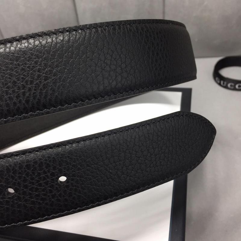 Replica Gucci Belt B2-Silver Buckle 40Mm