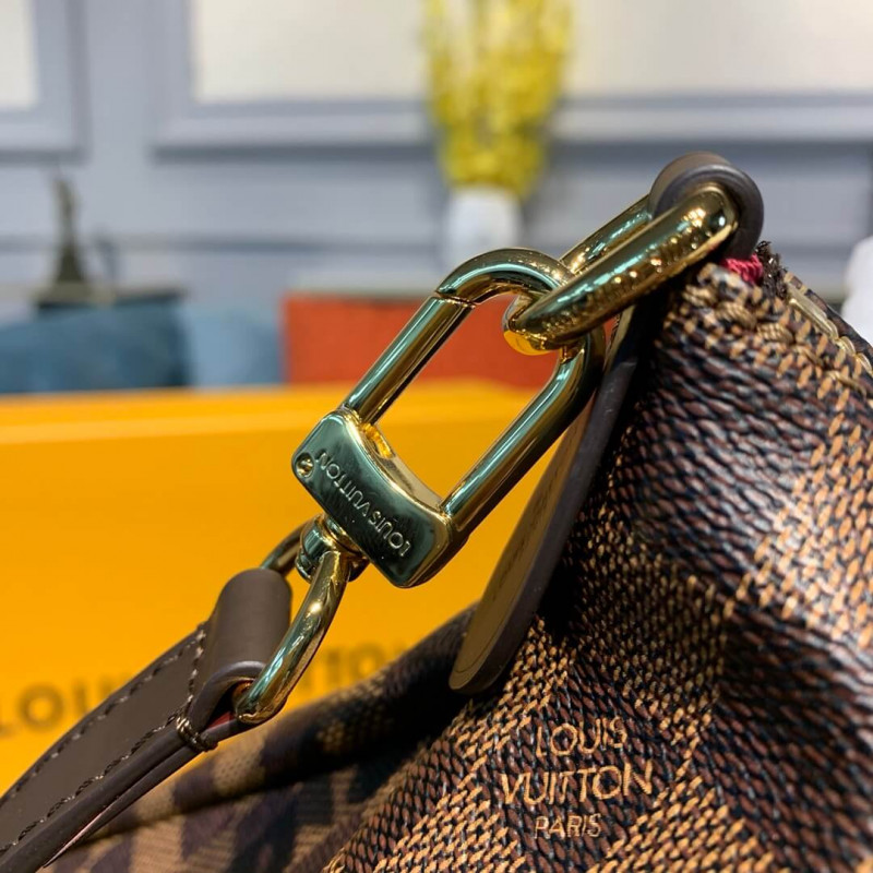 Replica Louis Vuitton Damier Ebene Canvas Lymington N40023