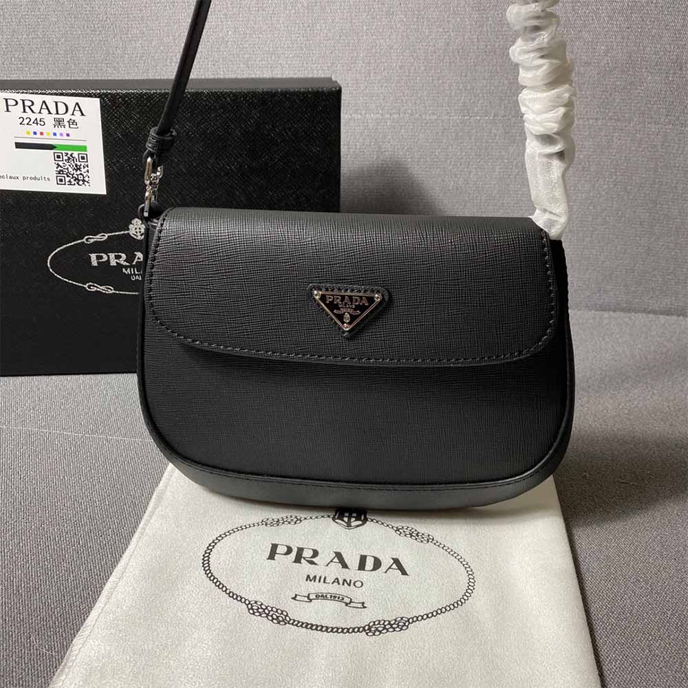 Replica Prada Saffiano Leather Mini Pouch
