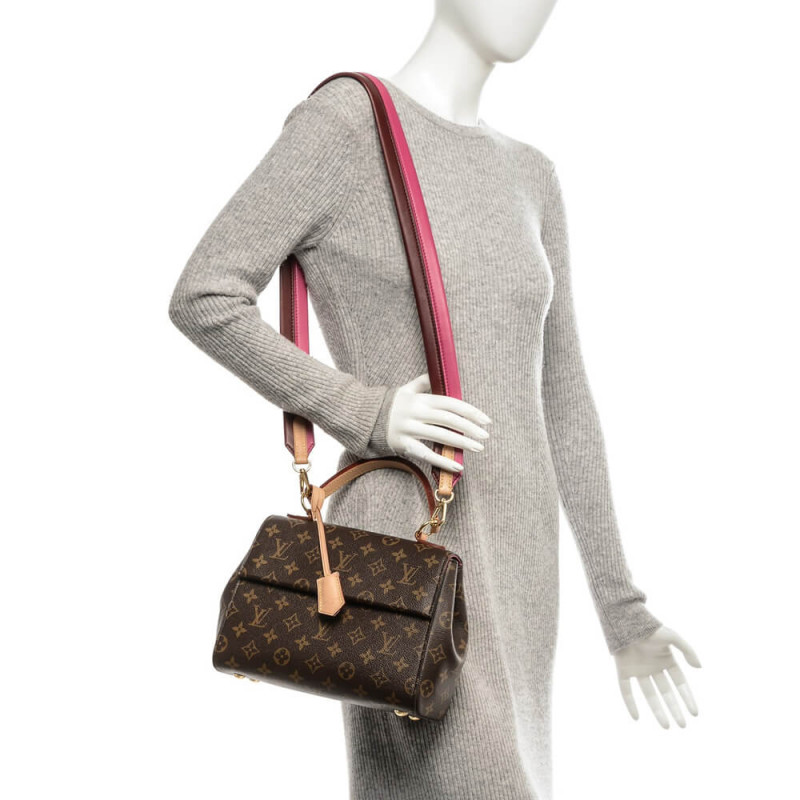 Replica Louis Vuitton Monogram Canvas Cluny Bb M42738