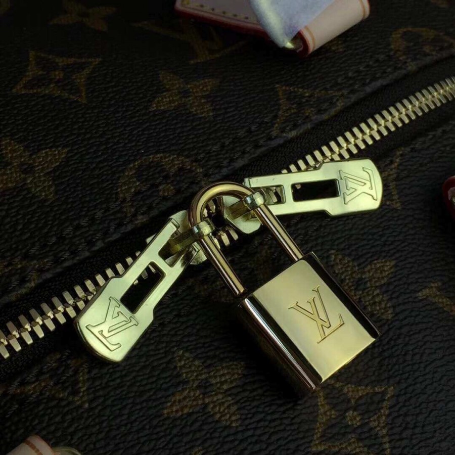 Replica Louis Vuitton Monogram Canvas Speedy Bandouliere 35 M41111