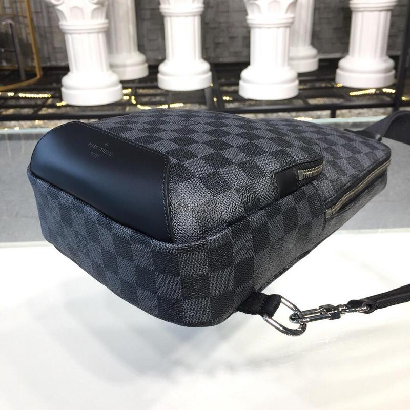 Replica Louis Vuitton Avenue Sling Bag Monogram Damier