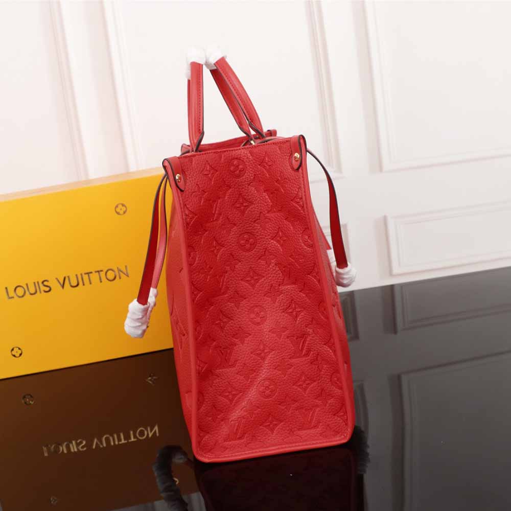 Replica Louis Vuitton Onthego Gm-M45320 41Cm Blk/Blue/Red