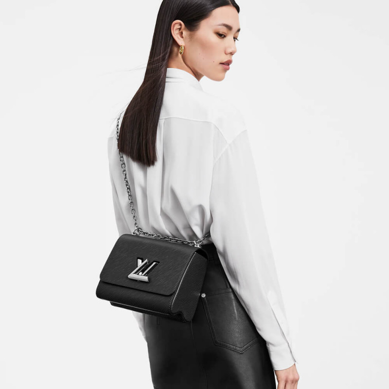 Replica Louis Vuitton Epi Leather Twist Mm M56530 Gray