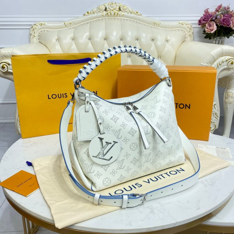 Replica Louis Vuitton Beaubourg Hobo Mm M58482 White