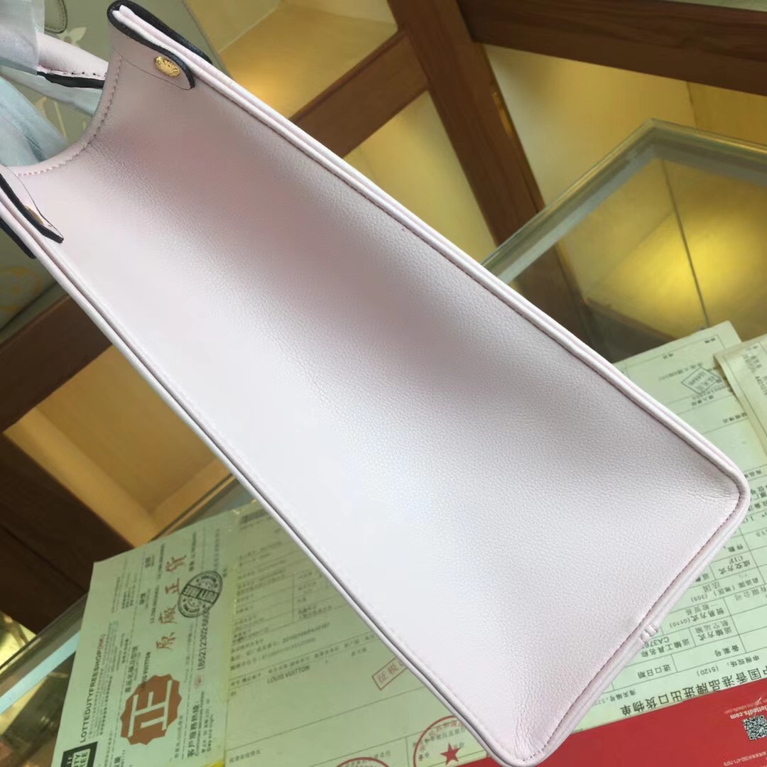 Replica Louis Vuitton By The Pool-Onthego Mm Blue/Beige/Pink