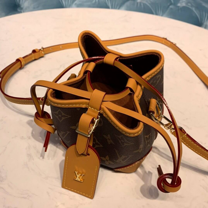 Replica Louis Vuitton Monogram Canvas Mini Bucket Bag M57099