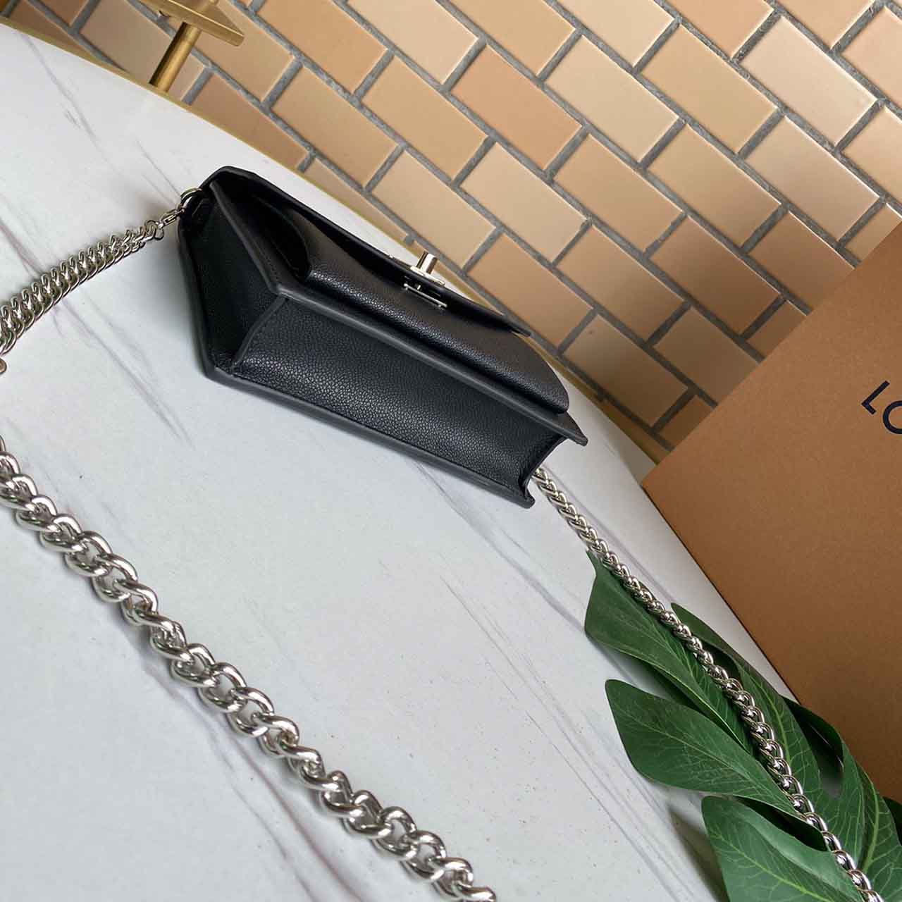 Replica Louis Vuitton Mylockme Chain Bag M55902 Black