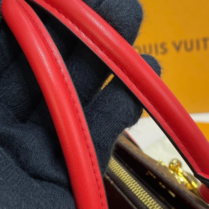 Replica Louis Vuitton Monogram Canvas Flower Tote M43553 Red