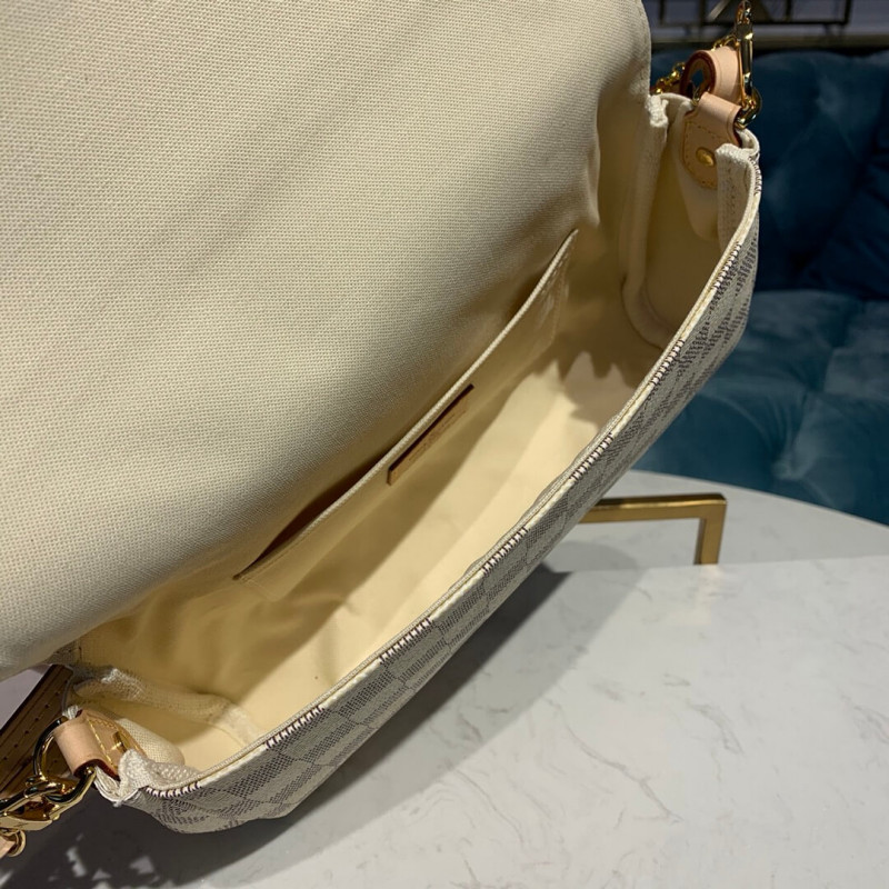 Replica Louis Vuitton Damier Azur Canvas Favorite Mm N41275