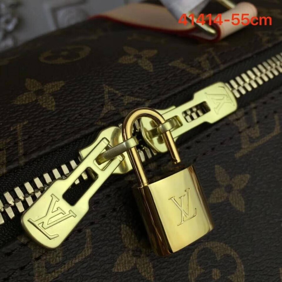 Replica Louis Vuitton Monogram Canvas Keepall Bandouliere 55 M41414