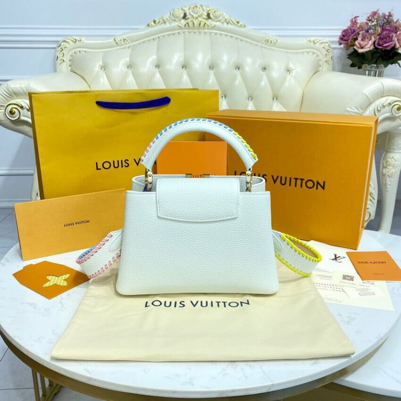 Replica Louis Vuitton Capucines Bb Bag M57941 White