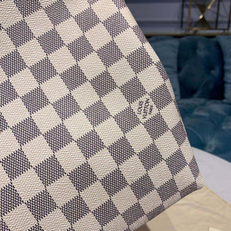 Replica Louis Vuitton Damier Azur Canvas Graceful Mm N42232