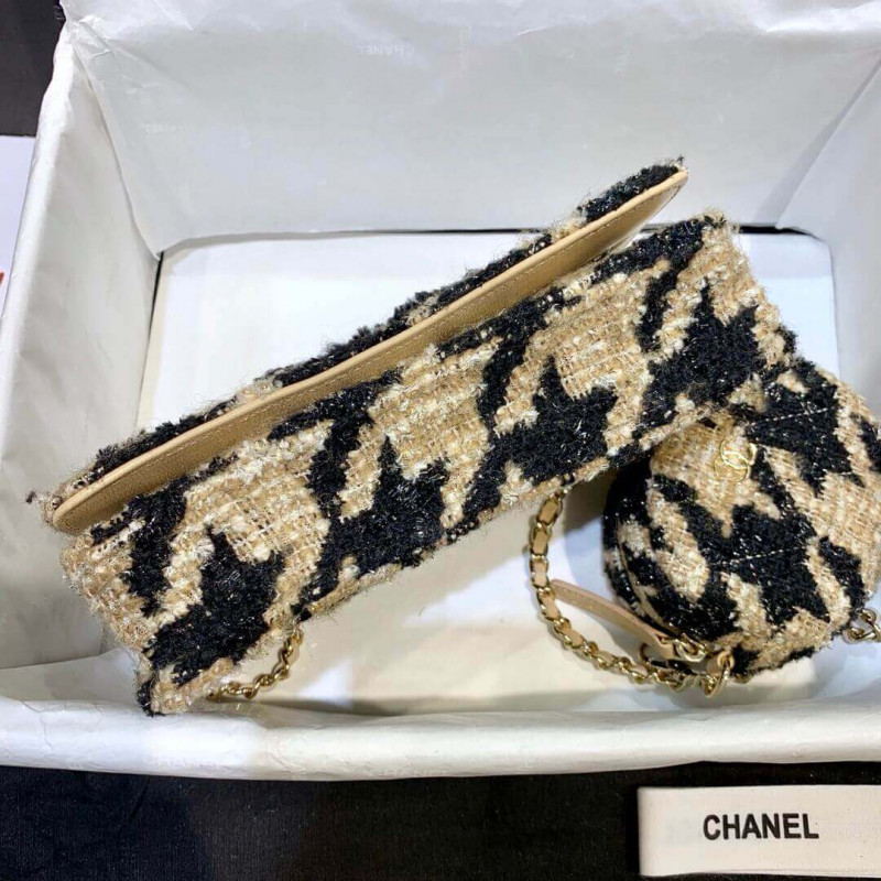 Replica Chanel 19 Tweed Woc With Coin Purse Ap0985