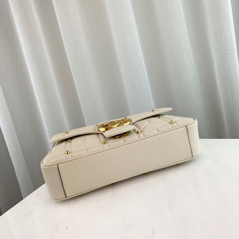 Replica Gucci Gg Marmont Matelasse Shoulder Bag With Studs 443496