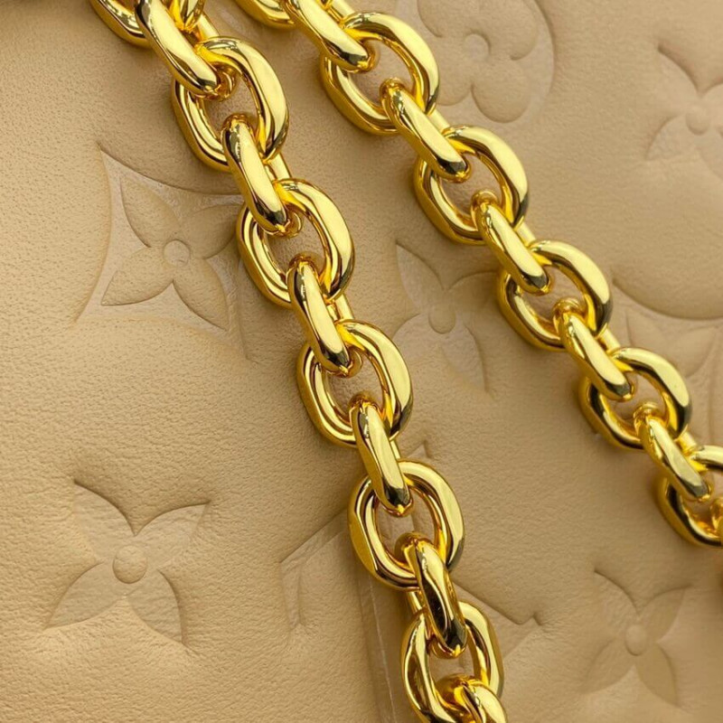 Replica Louis Vuitton Pochette Coussin M80818 Camel Brown