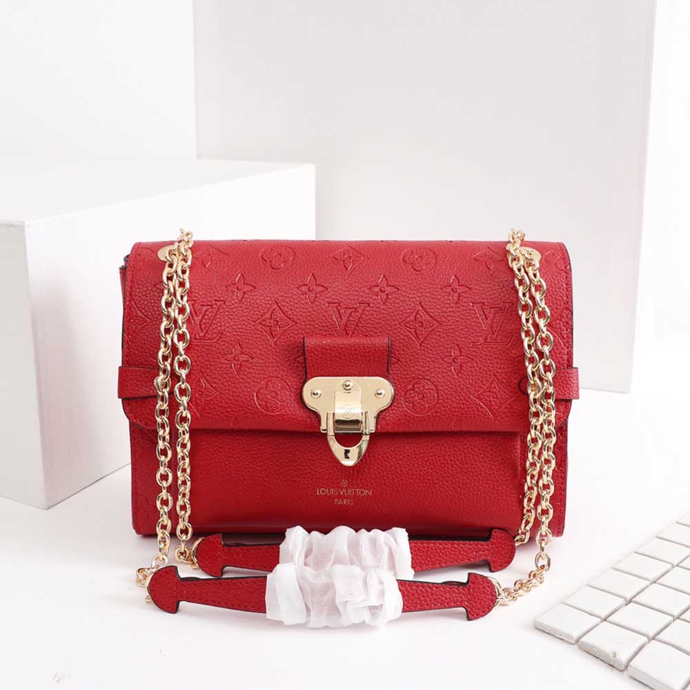 Replica Louis Vuitton Embossed Vavin Pm M43931 Black/Red/Navy