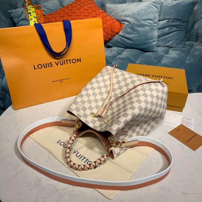 Replica Louis Vuitton Damier Azur Canvas Neonoe N40344