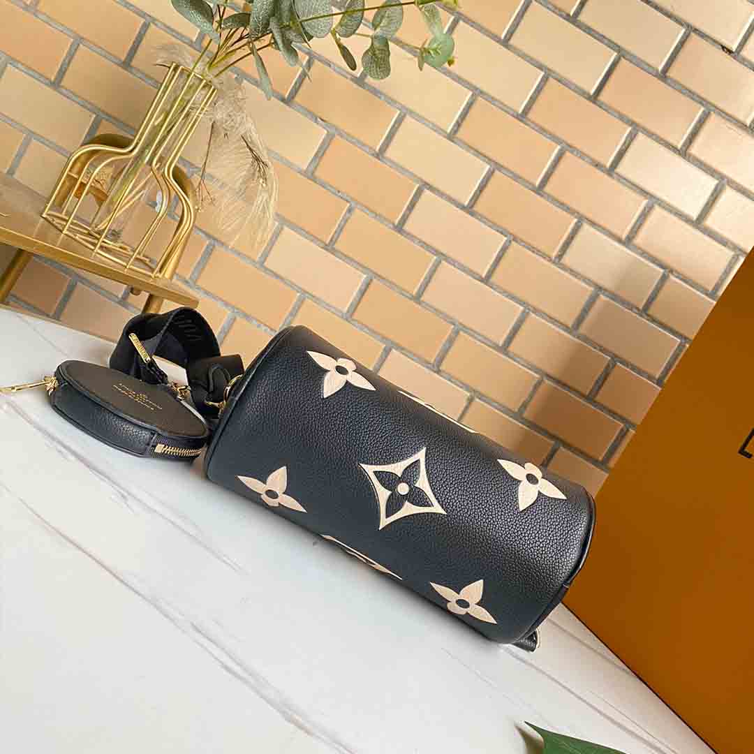 Replica Louis Vuitton Papillon Bb M45707 Pink/Yellow/Black/Blue