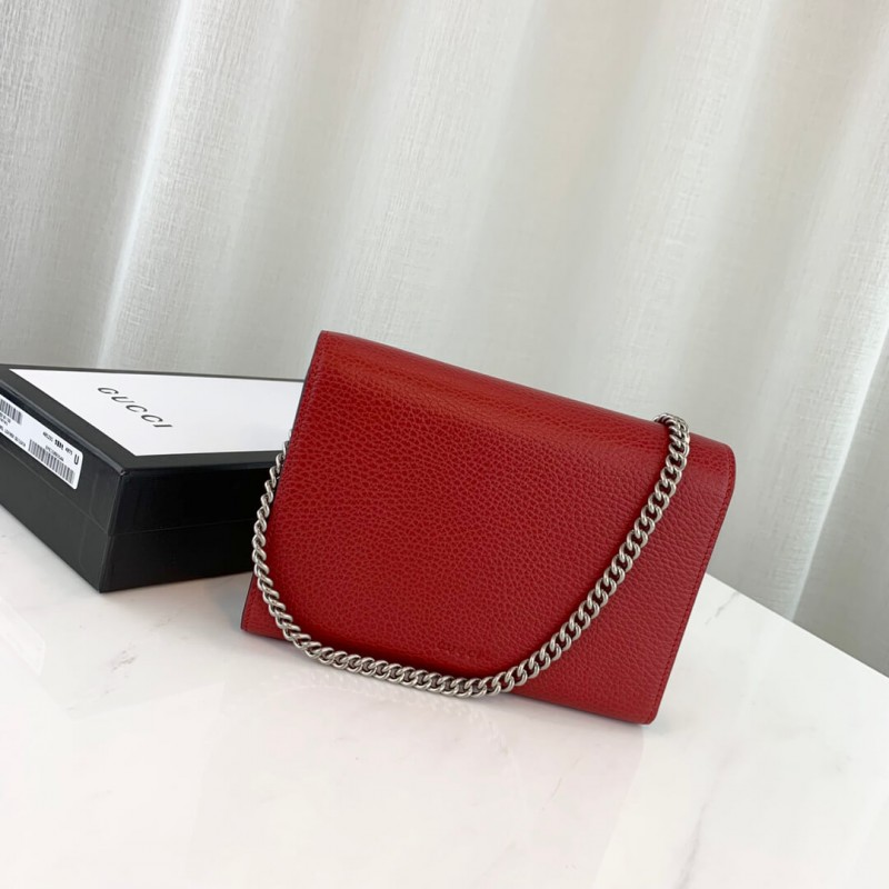 Replica Gucci Dionysus Leather Mini Chain Bag 401231