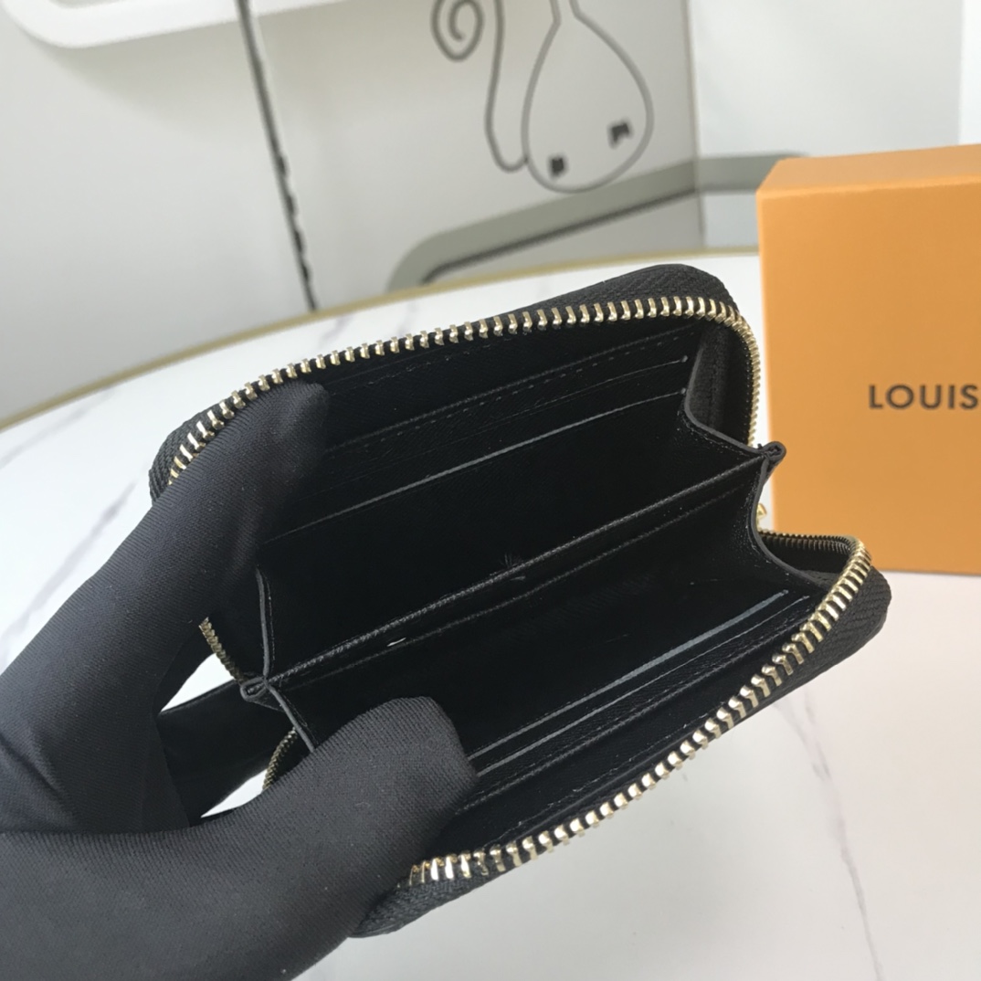 Replica Louis Vuitton Game On Zippy Coin Purse M80305 Black/White