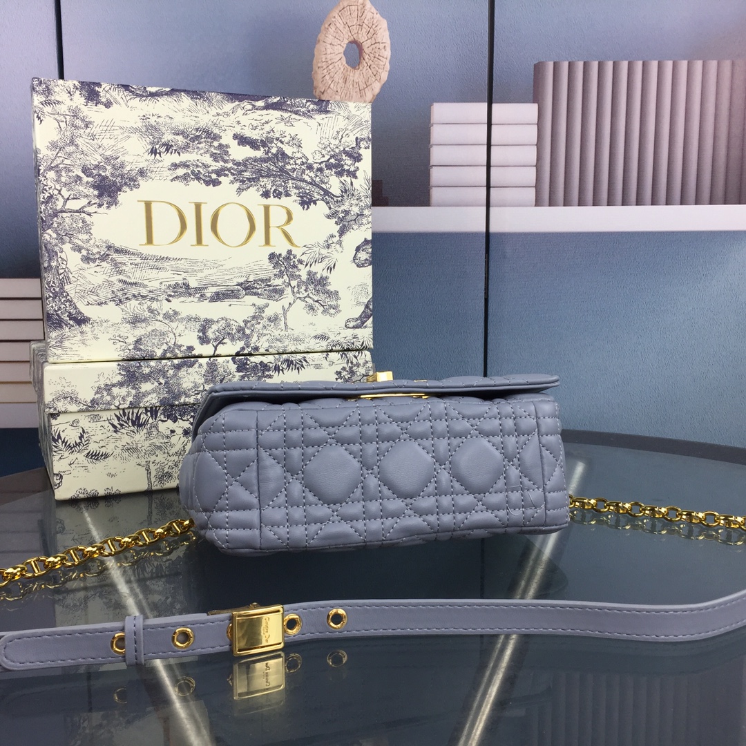 Replica Dior Small Dr Caro Bag Black/Beige