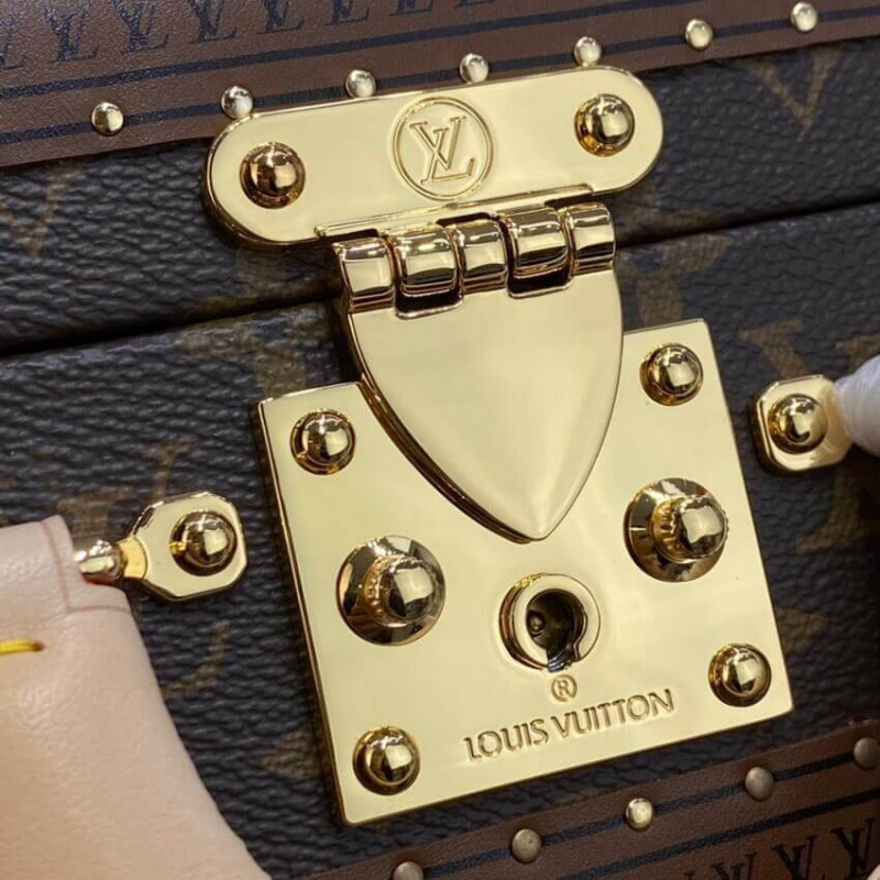 Replica Louis Vuitton Monogram Valisette Tresor M45673