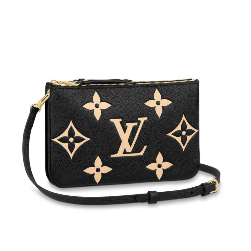 Replica Louis Vuitton Bicolor Double Zip Pochette M80787
