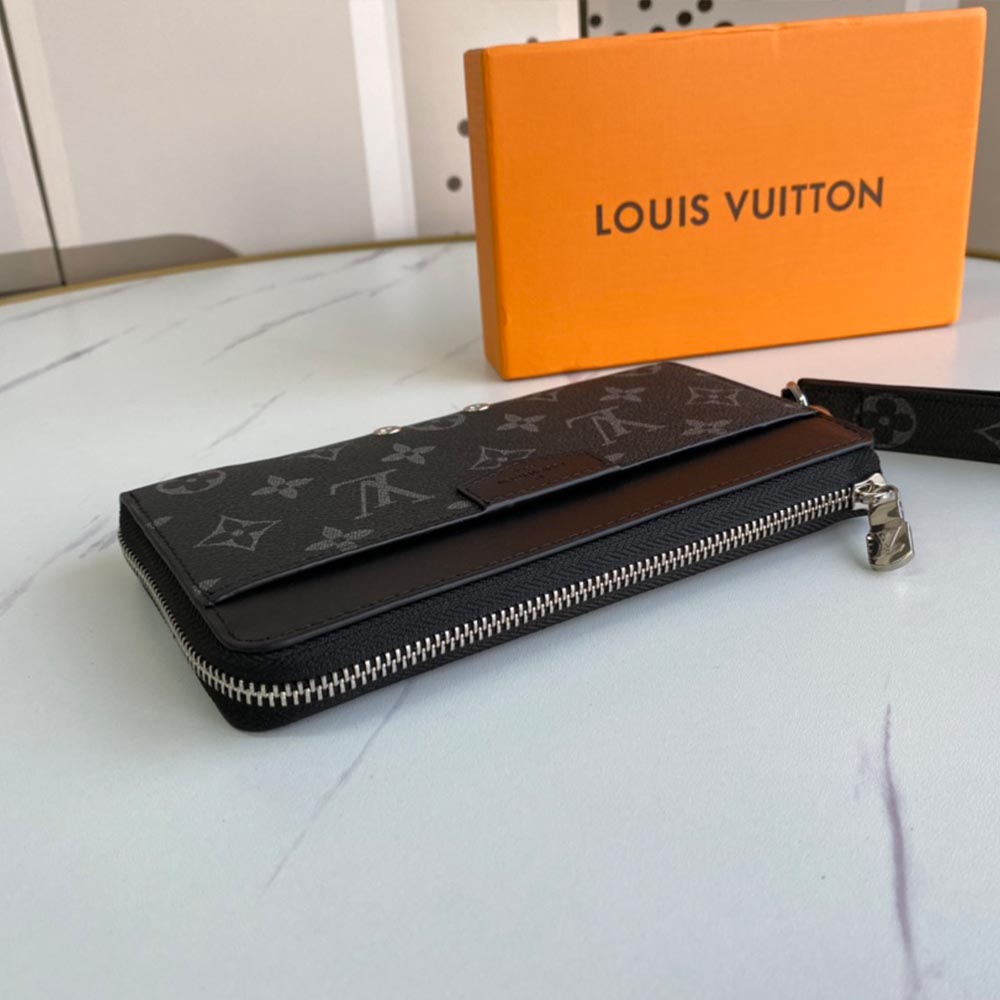Replica Louis Vuitton Zippy Dragonne N60379-Blk
