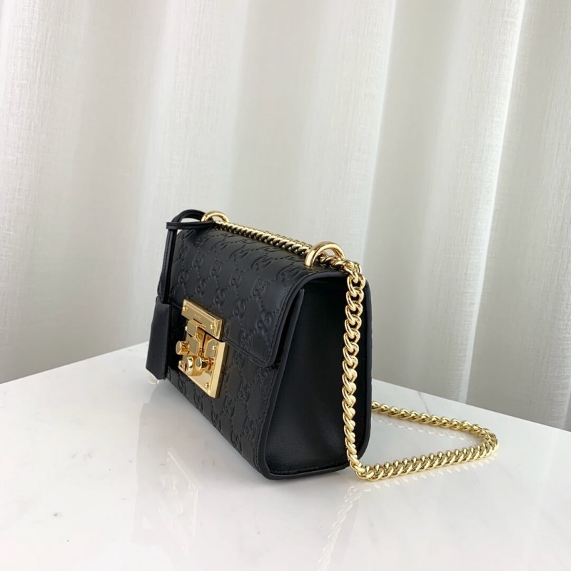 Replica Gucci Padlock Small Gucci Signature Shoulder Bag 409487