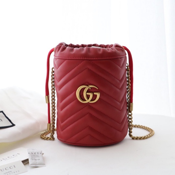Replica Gucci Marmont Mini Bucket Bag