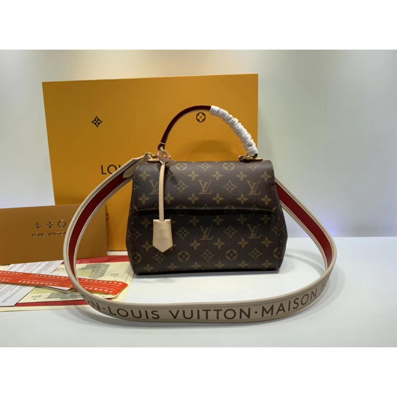 Replica Louis Vuitton Monogram Canvas Cluny Bb M44863