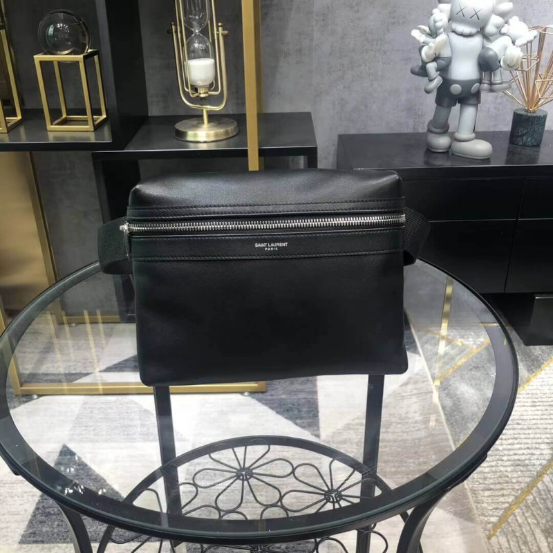 Replica Saint Laurent Ysl City Camera Bag In Matte Leather 634717