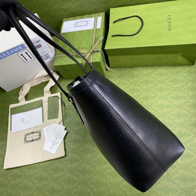 Replica Gucci Ophidia Leather Tote 631685