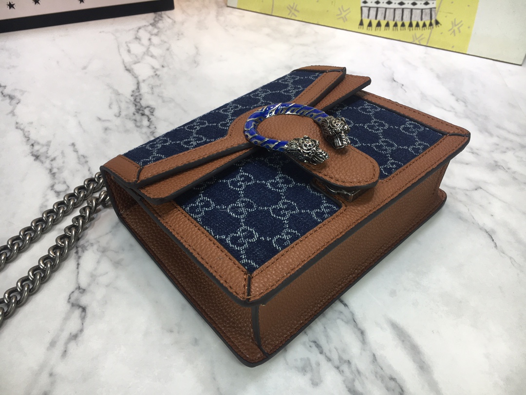 Replica Gucci Blue Dionysus Mini Bag