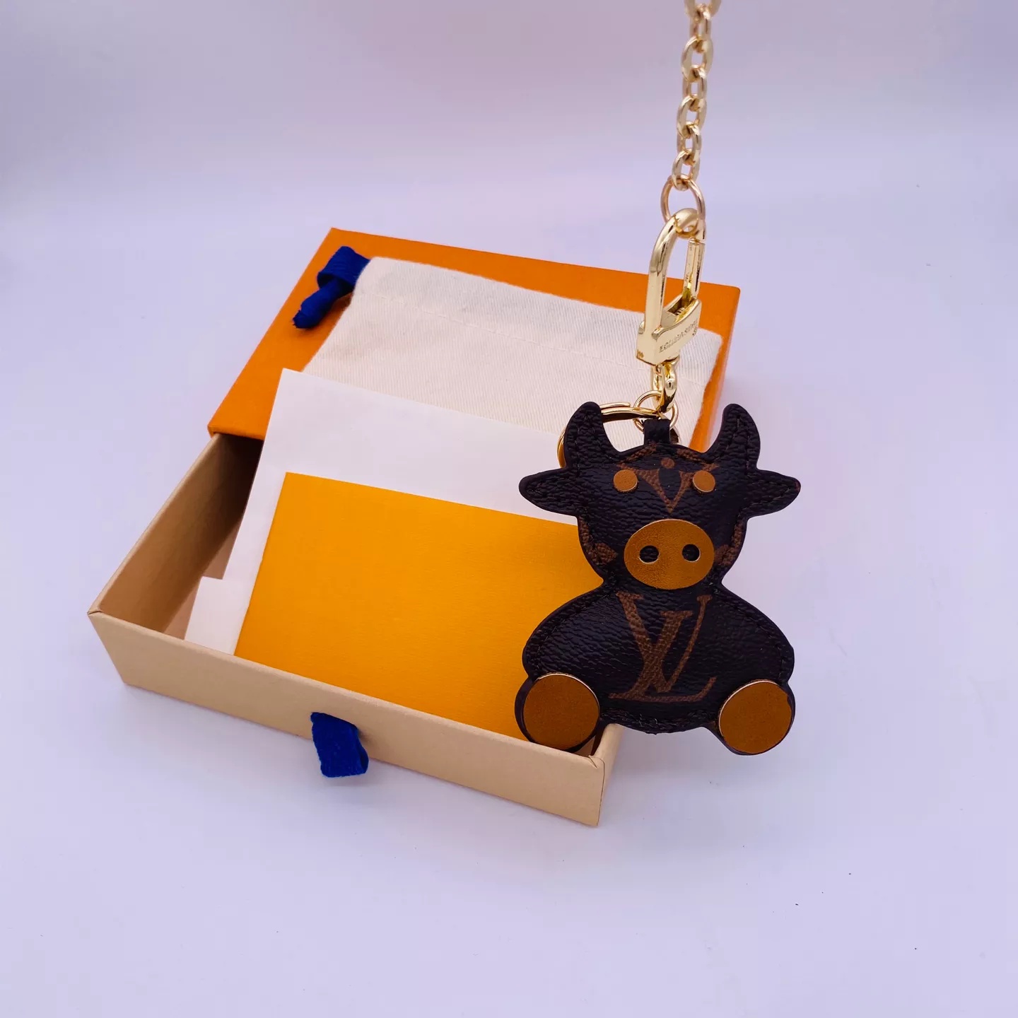 Replica Louis Vuitton Cute Calf Bag Charm And Key Holder