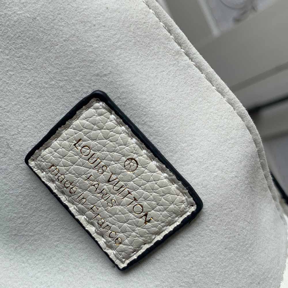 Replica Louis Vuitton Petit Sac Plat M80478 Black/White/Beige