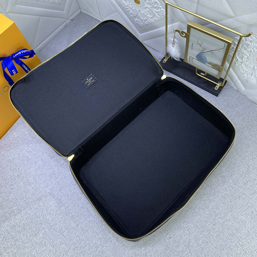 Replica Louis Vuitton Packing Cube Pm/Mm/Gm Black Monogram