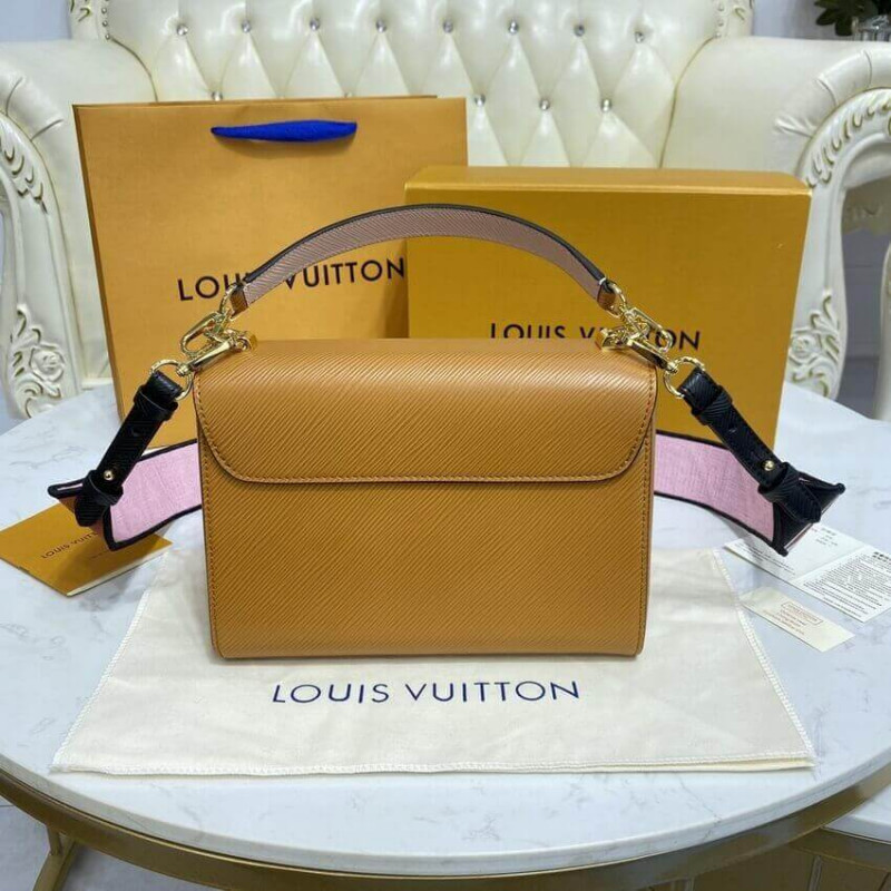 Replica Louis Vuitton Epi Leather Twist Mm M59026 Gold Cipango