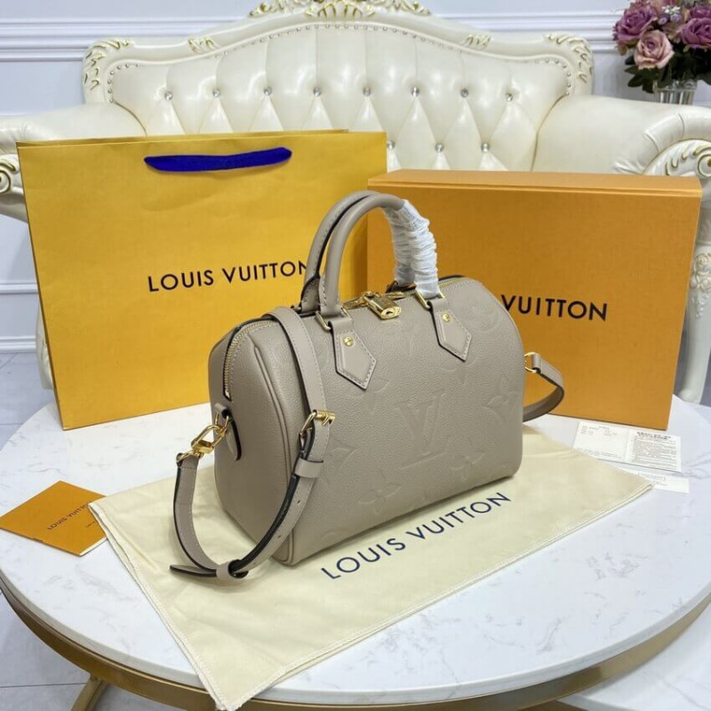 Replica Louis Vuitton Monogram Empreinte Speedy Bandouliere 25 M59273